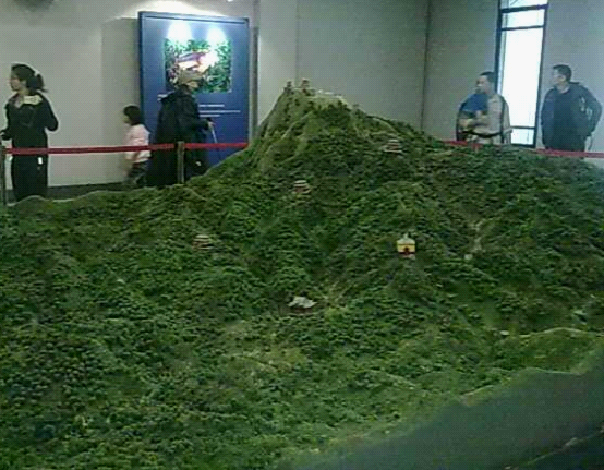 峨眉山旅游景区沙盘