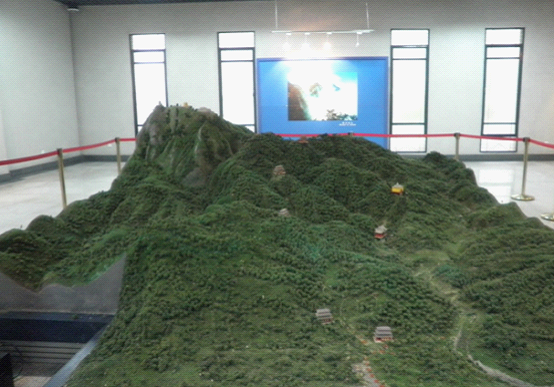 峨眉山旅游景区沙盘及多媒体展示