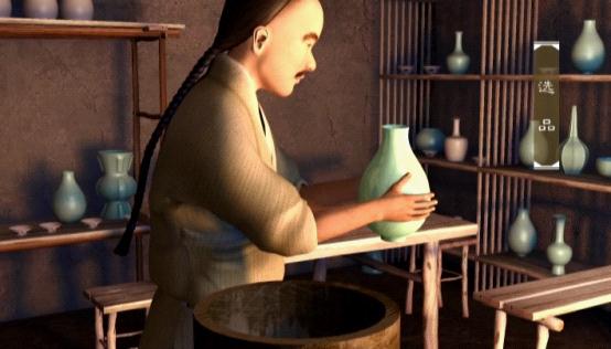 景德镇陶瓷工艺角色动画