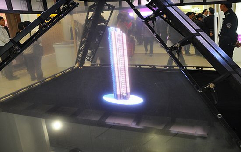 三维全息投影 车载全息平面导航